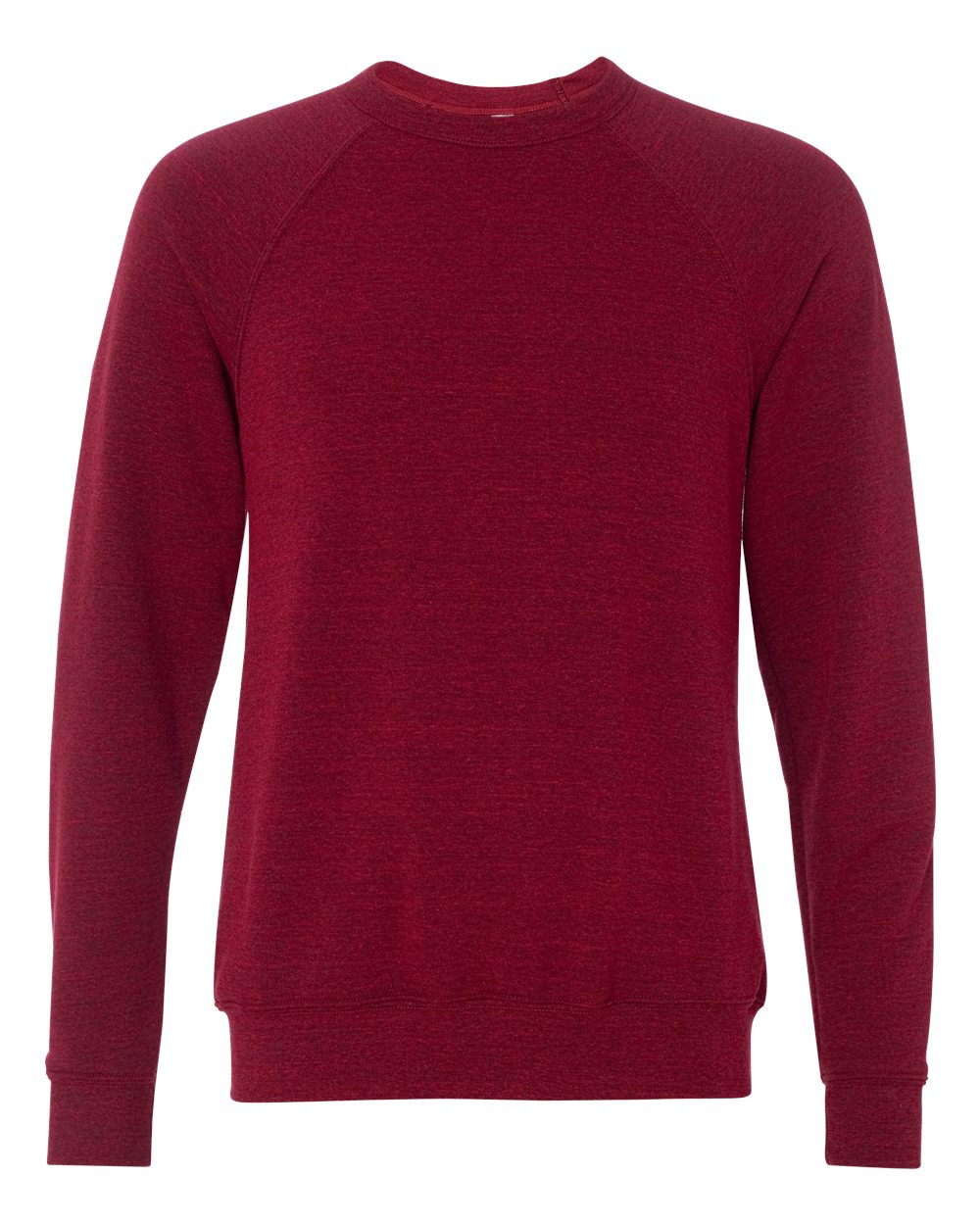 Personalized Unisex Sponge Fleece Raglan Crewneck Sweatshirt - BELLA + CANVAS 3901