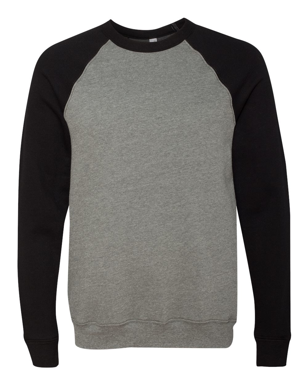 Personalized Unisex Sponge Fleece Raglan Crewneck Sweatshirt - BELLA + CANVAS 3901