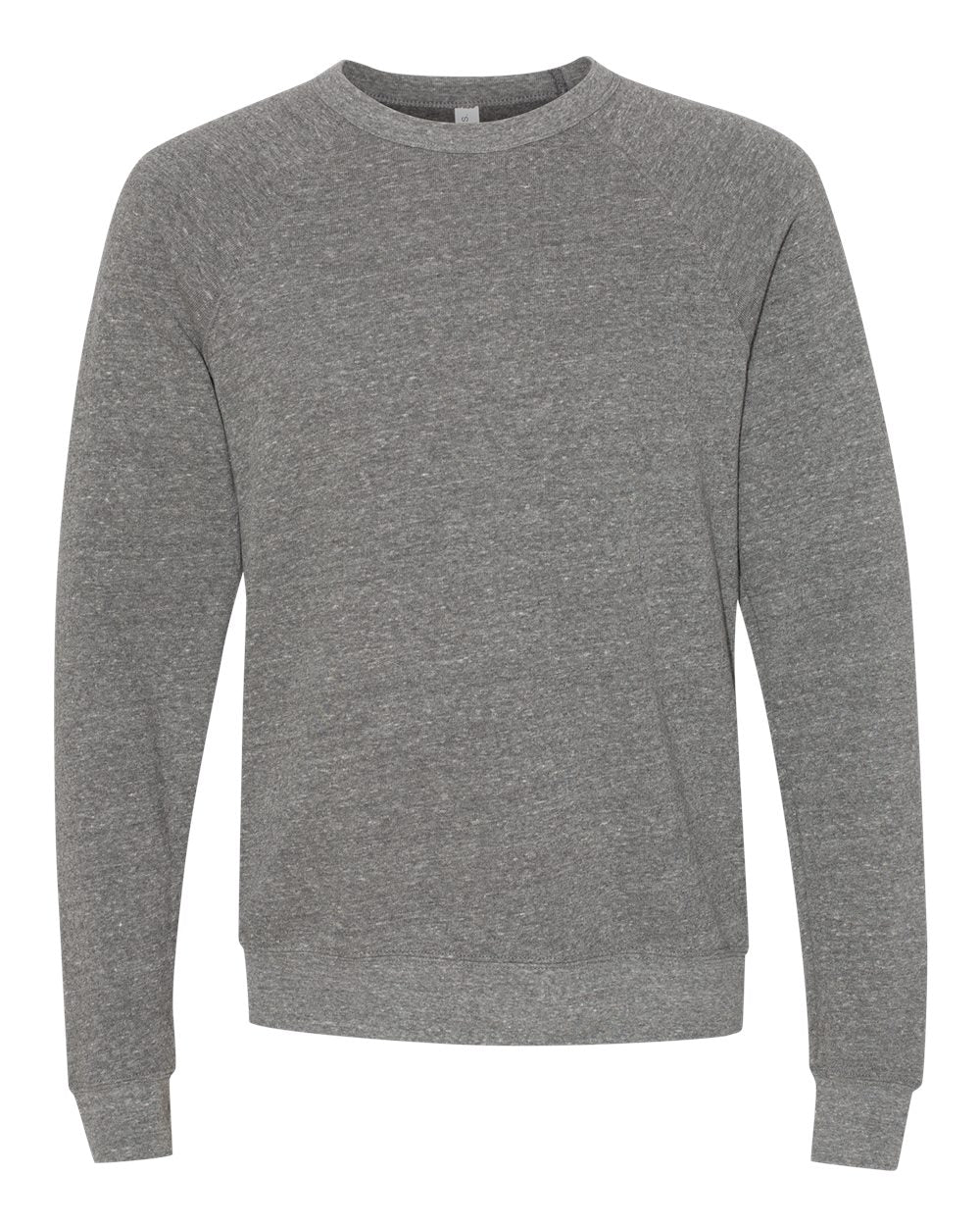Personalized Unisex Sponge Fleece Raglan Crewneck Sweatshirt - BELLA + CANVAS 3901
