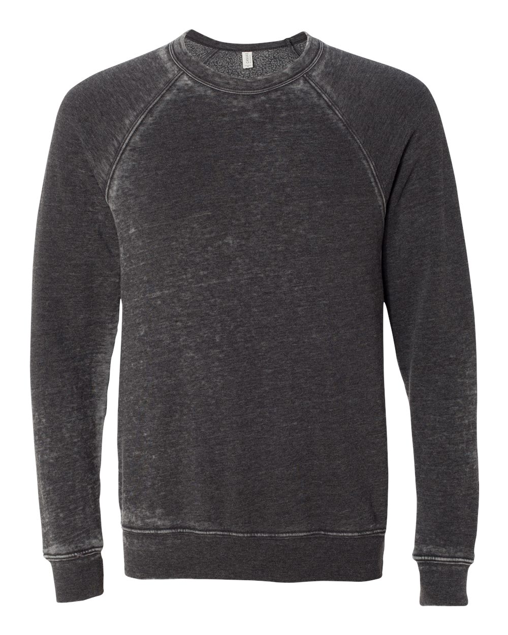 Personalized Unisex Sponge Fleece Raglan Crewneck Sweatshirt - BELLA + CANVAS 3901