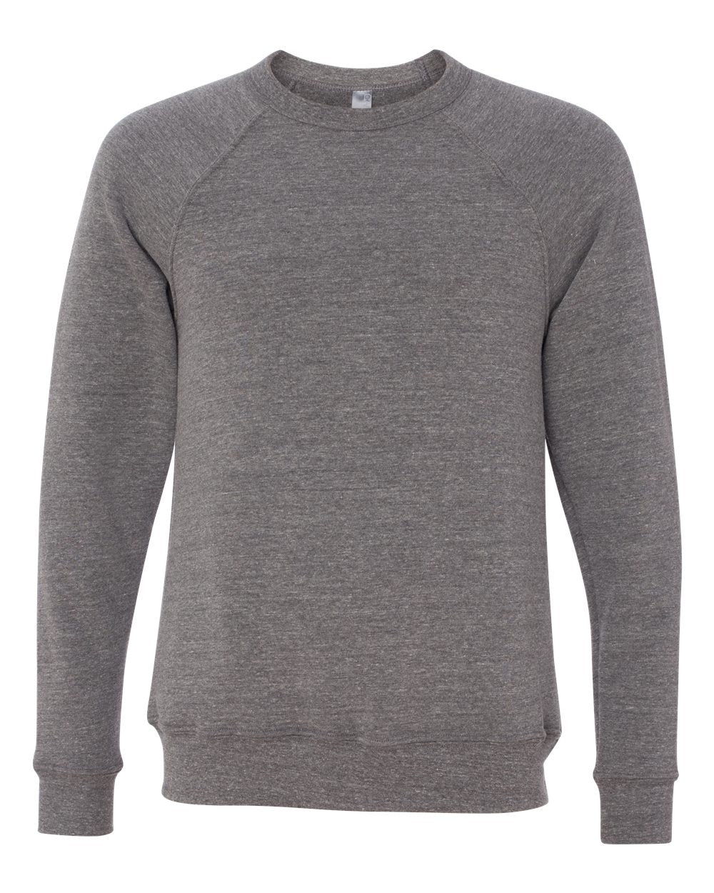 Personalized Unisex Sponge Fleece Raglan Crewneck Sweatshirt - BELLA + CANVAS 3901