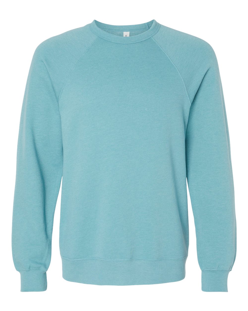 Personalized Unisex Sponge Fleece Raglan Crewneck Sweatshirt - BELLA + CANVAS 3901