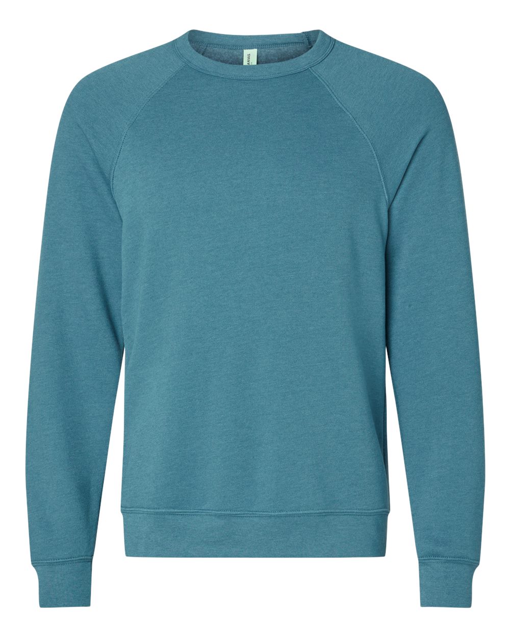 Personalized Unisex Sponge Fleece Raglan Crewneck Sweatshirt - BELLA + CANVAS 3901
