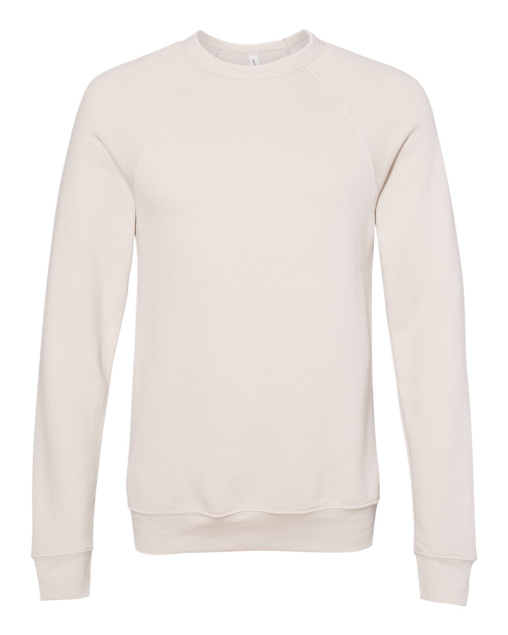 Personalized Unisex Sponge Fleece Raglan Crewneck Sweatshirt - BELLA + CANVAS 3901