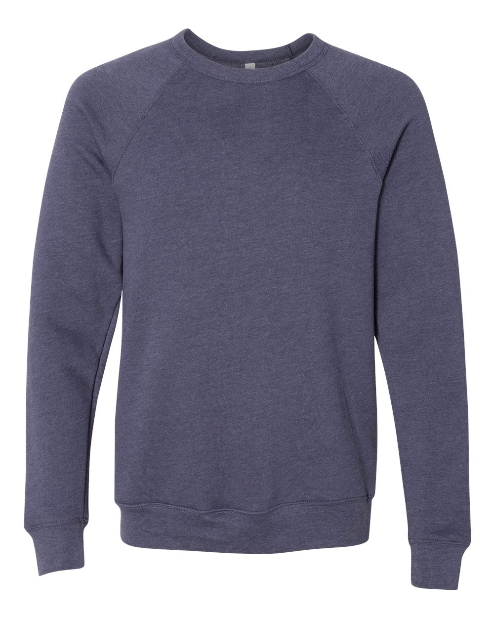 Personalized Unisex Sponge Fleece Raglan Crewneck Sweatshirt - BELLA + CANVAS 3901
