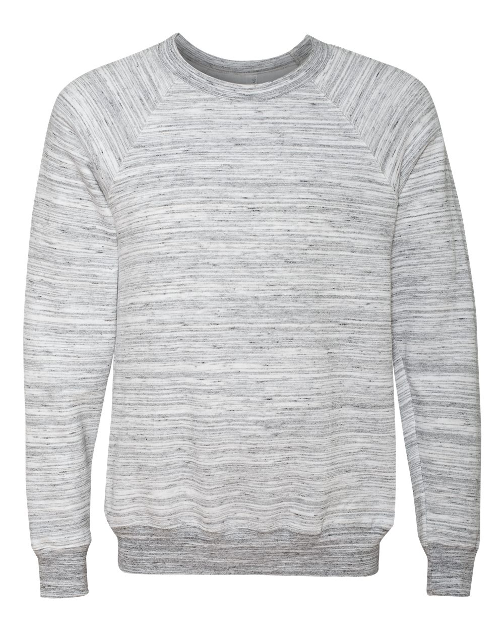 Personalized Unisex Sponge Fleece Raglan Crewneck Sweatshirt - BELLA + CANVAS 3901