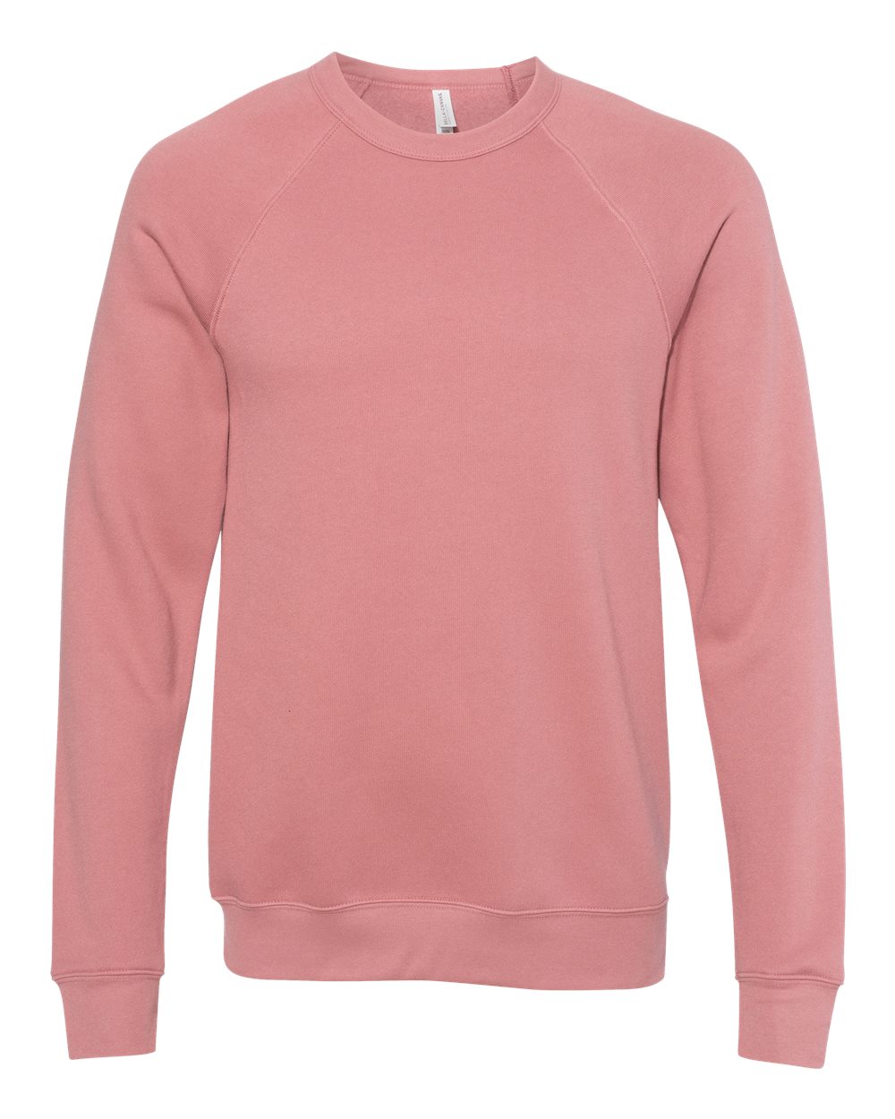 Personalized Unisex Sponge Fleece Raglan Crewneck Sweatshirt - BELLA + CANVAS 3901