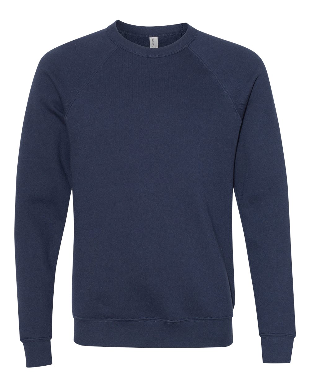Personalized Unisex Sponge Fleece Raglan Crewneck Sweatshirt - BELLA + CANVAS 3901