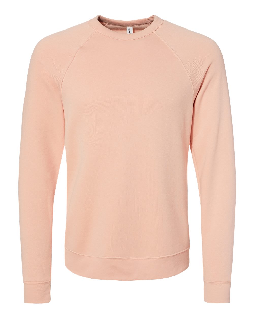 Personalized Unisex Sponge Fleece Raglan Crewneck Sweatshirt - BELLA + CANVAS 3901