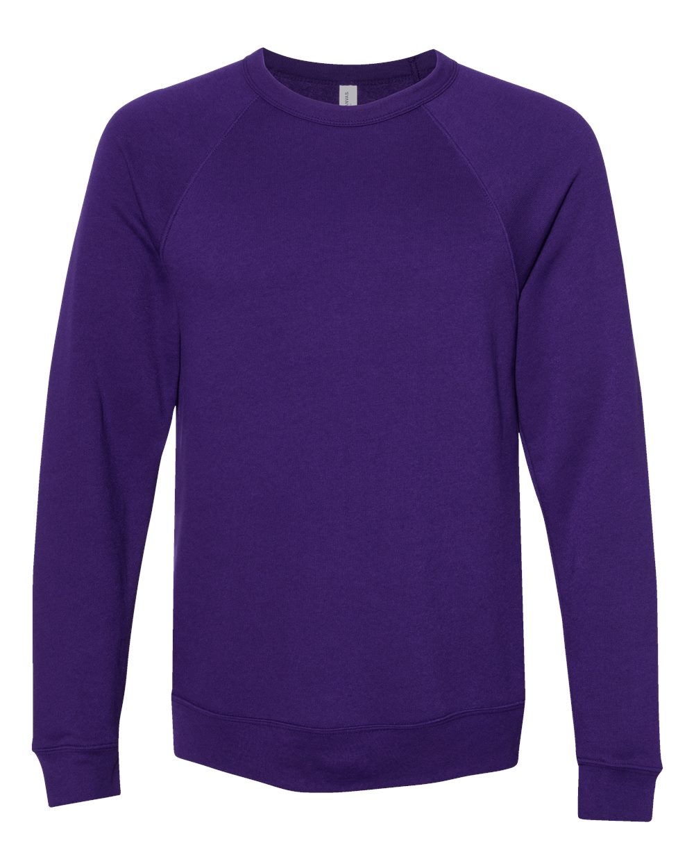 Personalized Unisex Sponge Fleece Raglan Crewneck Sweatshirt - BELLA + CANVAS 3901