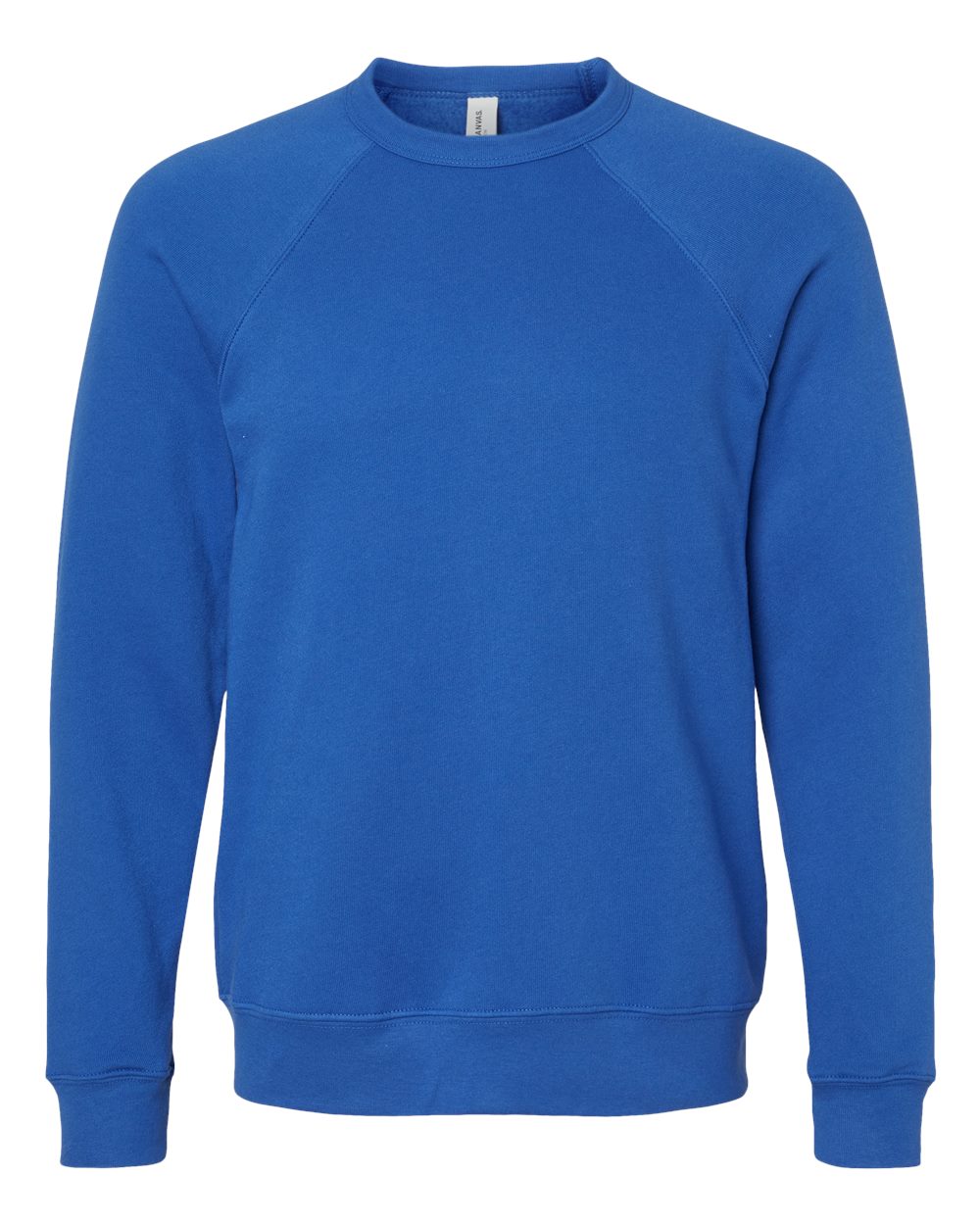 Personalized Unisex Sponge Fleece Raglan Crewneck Sweatshirt - BELLA + CANVAS 3901