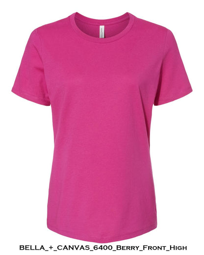 Customized Women’S Relaxed Jersey Tee - BELLA + CANVAS 6400