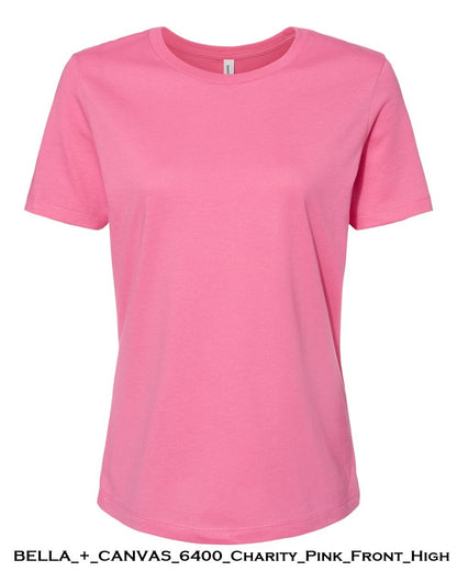 Customized Women’S Relaxed Jersey Tee - BELLA + CANVAS 6400