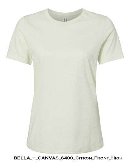 Customized Women’S Relaxed Jersey Tee - BELLA + CANVAS 6400