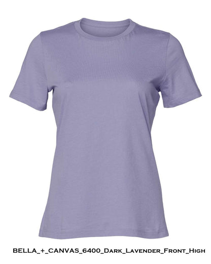 Customized Women’S Relaxed Jersey Tee - BELLA + CANVAS 6400