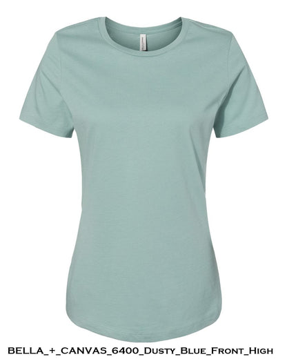 Customized Women’S Relaxed Jersey Tee - BELLA + CANVAS 6400