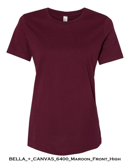 Customized Women’S Relaxed Jersey Tee - BELLA + CANVAS 6400