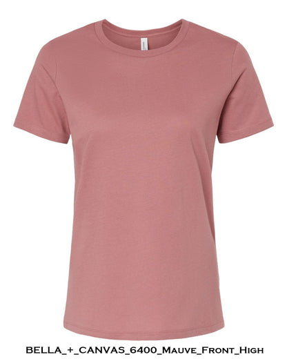 Customized Women’S Relaxed Jersey Tee - BELLA + CANVAS 6400