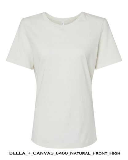 Customized Women’S Relaxed Jersey Tee - BELLA + CANVAS 6400