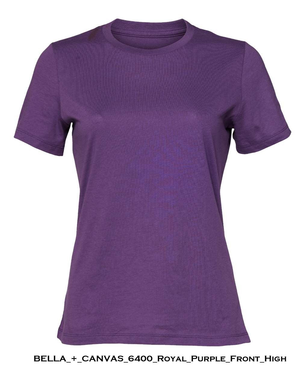 Customized Women’S Relaxed Jersey Tee - BELLA + CANVAS 6400