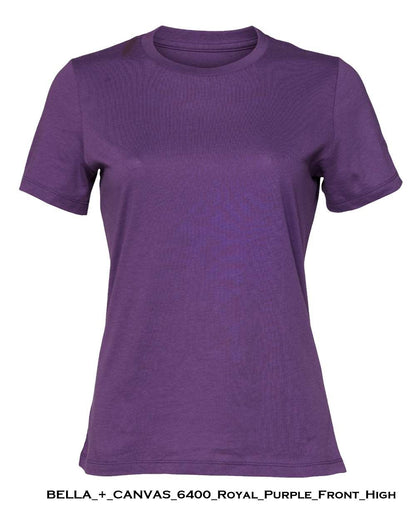 Customized Women’S Relaxed Jersey Tee - BELLA + CANVAS 6400