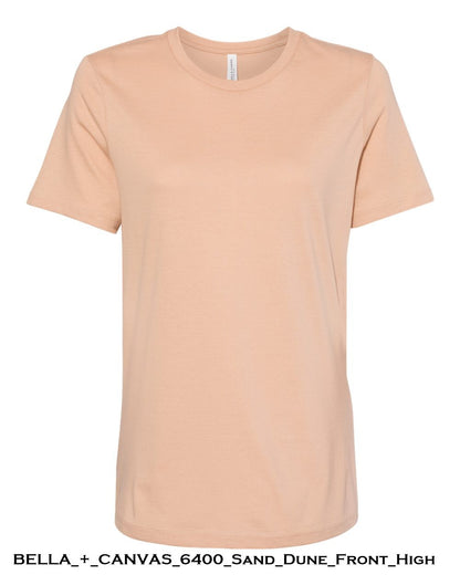 Customized Women’S Relaxed Jersey Tee - BELLA + CANVAS 6400