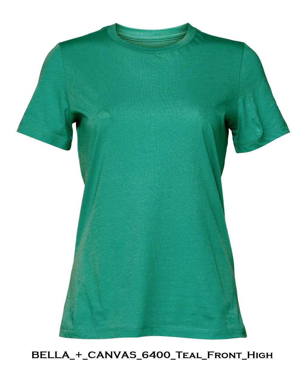 Customized Women’S Relaxed Jersey Tee - BELLA + CANVAS 6400