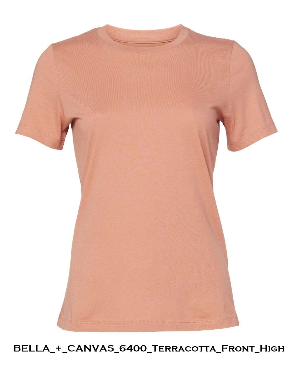 Customized Women’S Relaxed Jersey Tee - BELLA + CANVAS 6400