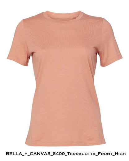 Customized Women’S Relaxed Jersey Tee - BELLA + CANVAS 6400