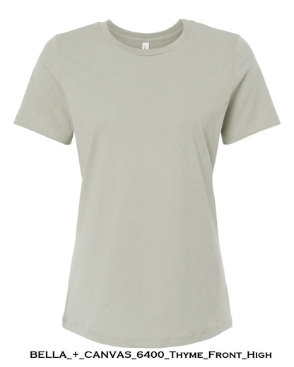 Customized Women’S Relaxed Jersey Tee - BELLA + CANVAS 6400