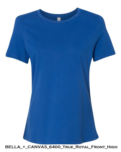 Customized Women’S Relaxed Jersey Tee - BELLA + CANVAS 6400