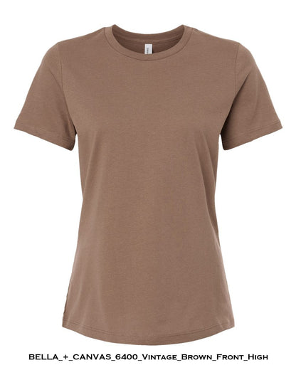 Customized Women’S Relaxed Jersey Tee - BELLA + CANVAS 6400