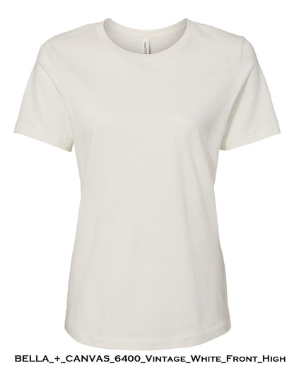 Customized Women’S Relaxed Jersey Tee - BELLA + CANVAS 6400