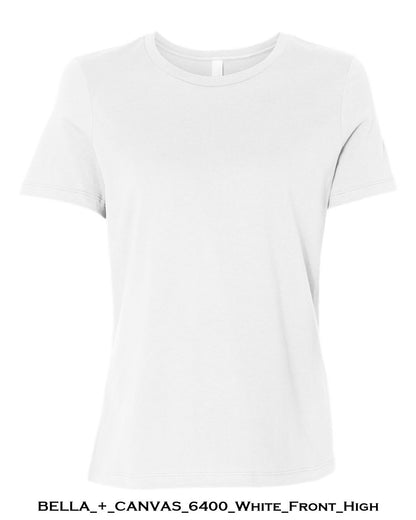 Customized Women’S Relaxed Jersey Tee - BELLA + CANVAS 6400