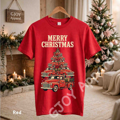 Christmas Nc 15 - Local Vintage Cars Christmas Tree Sweatshirt - Adult and Youth -Acid was adult Shirts