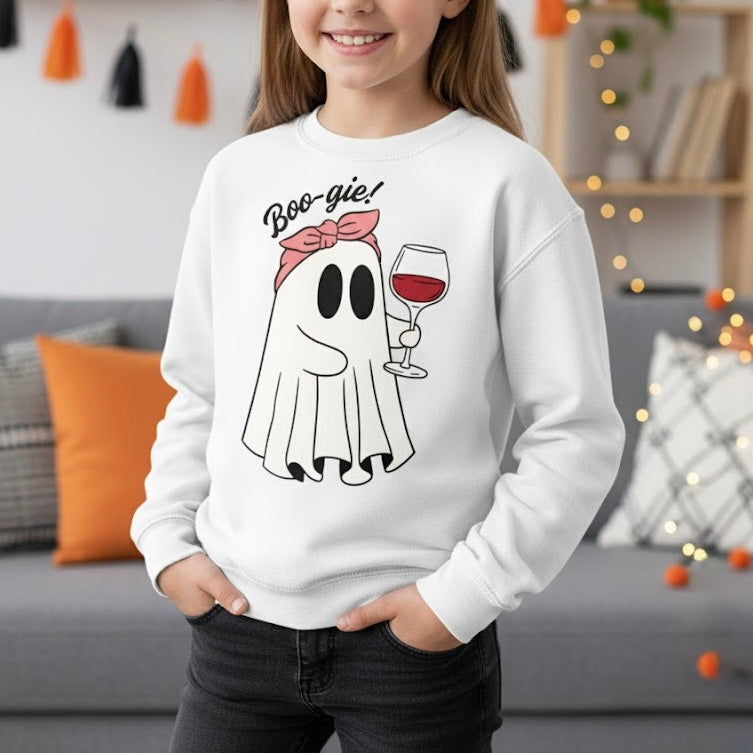 Boo-gie Halloween 02 - Youth Sweatshirt