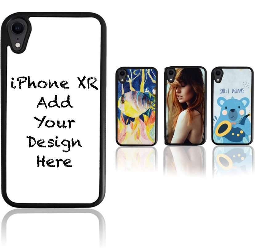 Personalized Phone Case Covers Compatible with Apple iPhone XR 6.1 Inch - iPhone 12/ 12Pro 6.1 Inch - iPhone 13 Pro Max,6.7 Inch (2021) - 2 in 1 2D Soft Rubber TPU with Insert.