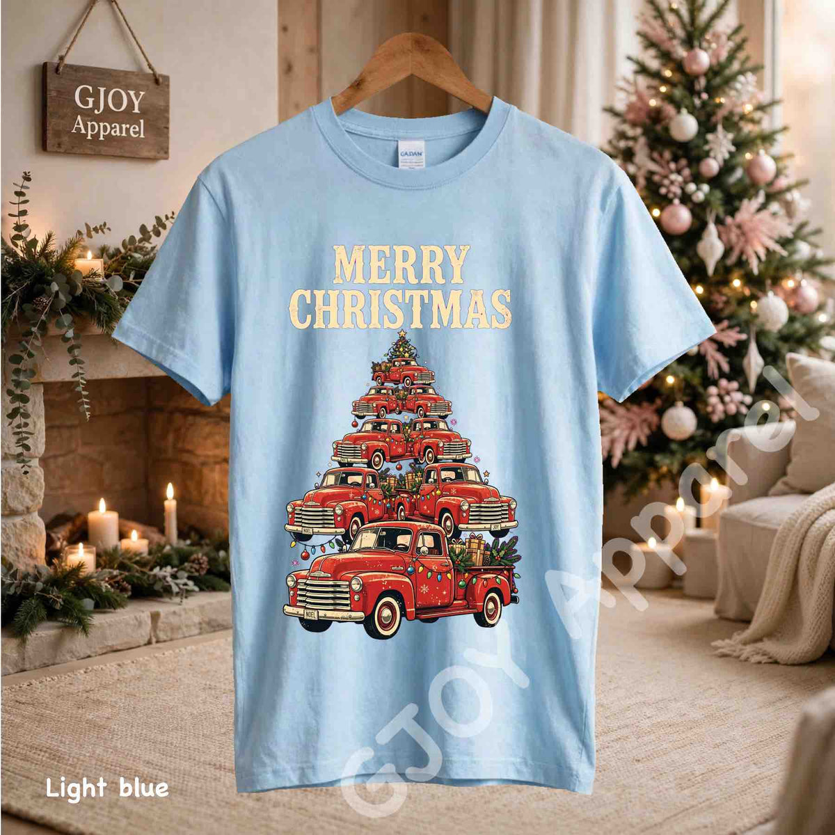 Christmas Nc 15 - Local Vintage Cars Christmas Tree Sweatshirt - Adult and Youth -Acid was adult Shirts