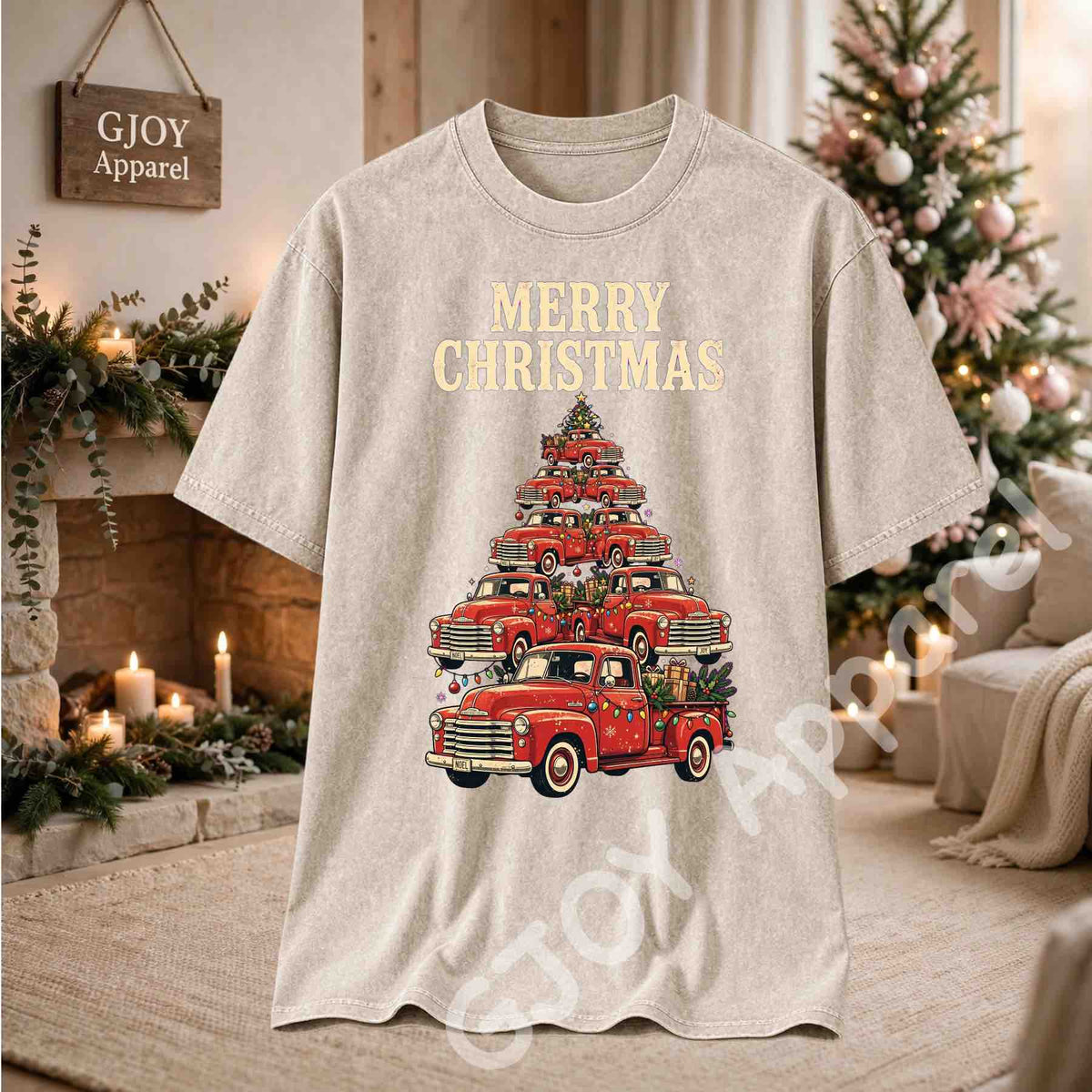 Christmas Nc 15 - Local Vintage Cars Christmas Tree Sweatshirt - Adult and Youth -Acid was adult Shirts