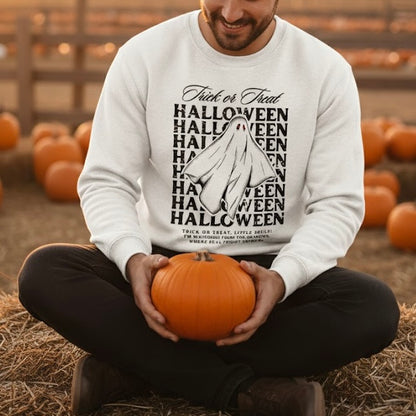 Trick or Treat Halloween 04- Adult Sweatshirt