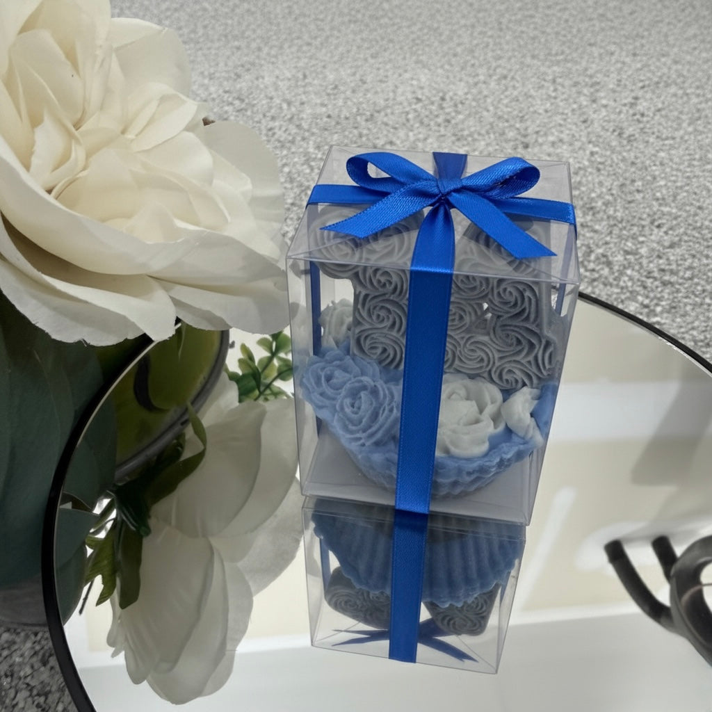 Decorative Birthday Candle Cupcake|100% Natural Wax and Safe Fragrance