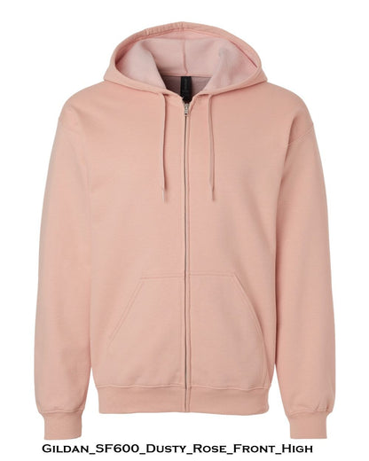 Custom Unisex Softstyle® Full-Zip Hooded Sweatshirt - SF600