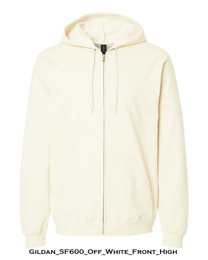 Custom Unisex Softstyle® Full-Zip Hooded Sweatshirt - SF600
