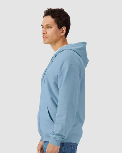 Custom Unisex Softstyle® Full-Zip Hooded Sweatshirt - SF600
