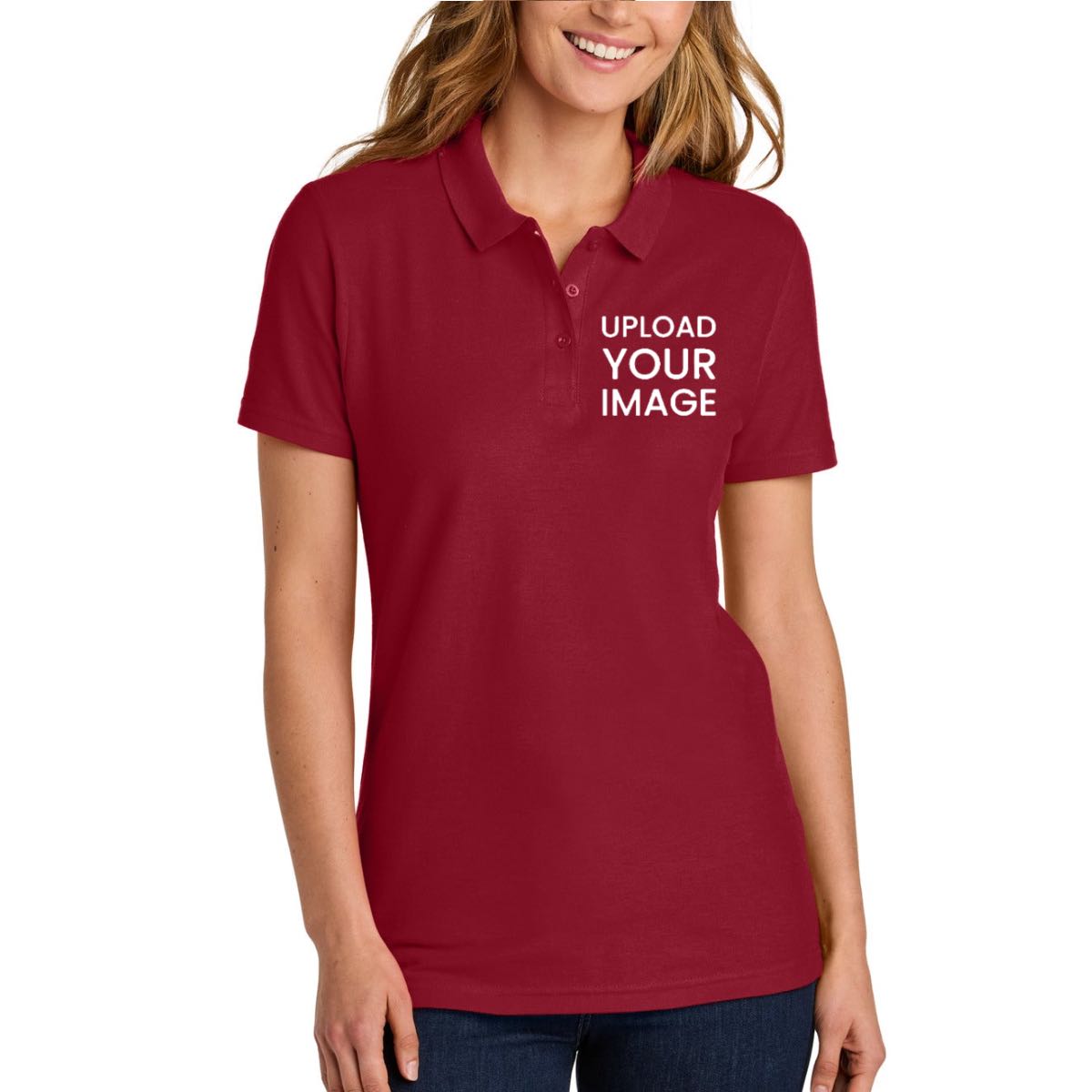 Custom Polo - Gildan Softstyle Women's Pique Polo 64800L