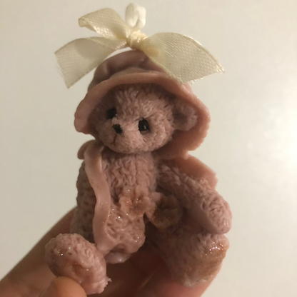 Cute Bear With Hat - Scented Candle