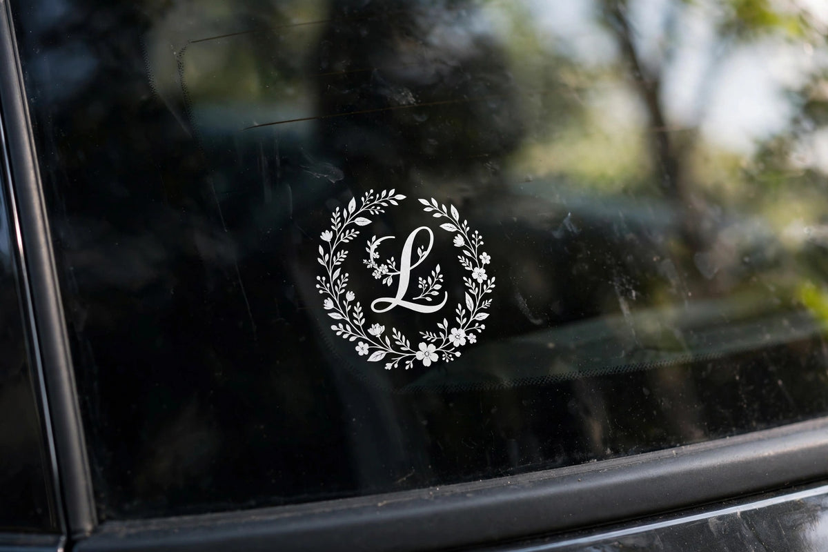 Custom Vinyl Decal | Personalized Permanent Vinyl Sticker | Car Window Decal, Store Door Hours, Laptop & Wall Decal | One Color Custom Cut