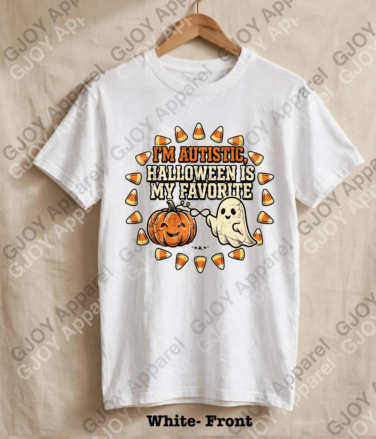 Halloween (102) Autism Halloween is my Favourite - Adult Vintage Stylish Acid Was Unisex Oversized Graphic Tee |Youth Gildan| Adult Gildan