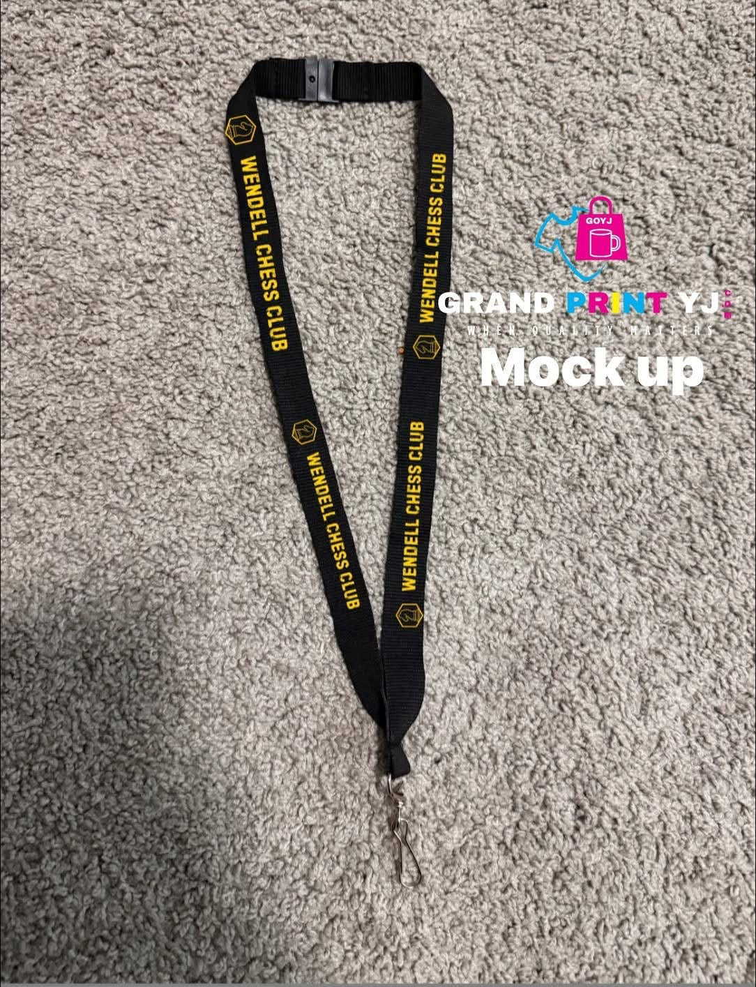 Custom Bulk Black Breakaway Lanyards with Waterproof Badge Holders, Polyester Neck Straps for ID Cards, Events, Office, and Schools