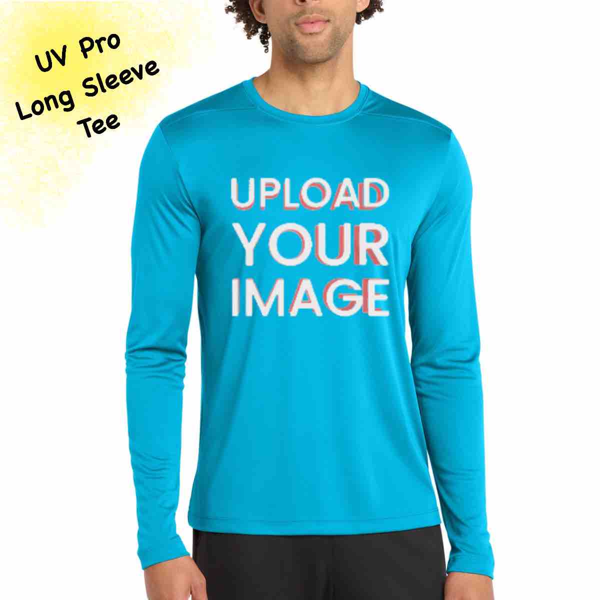 Custom Sport-Tek Posi-UV Pro Long Sleeve Tee. ST420LS